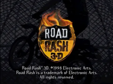 Road Rash 3D (US) screen shot title